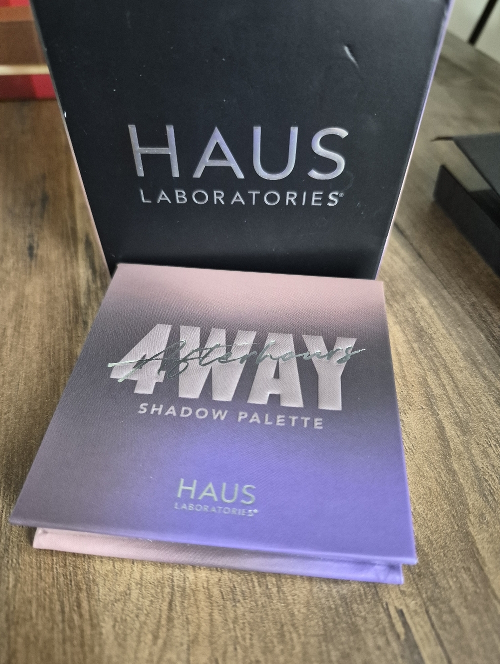 Haus Laboratories 4WAY Shadow Palette - Purple Ombre Packaging